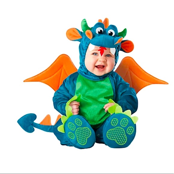 In Character Other - NWT In Character Dinky Dragon Toddler Plush Dinosaur Halloween Costume 6-12 mos